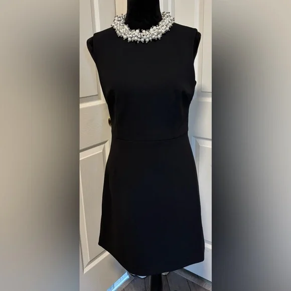 Betsey Johnson Pearl Collar Dress - Picture 1 of 9